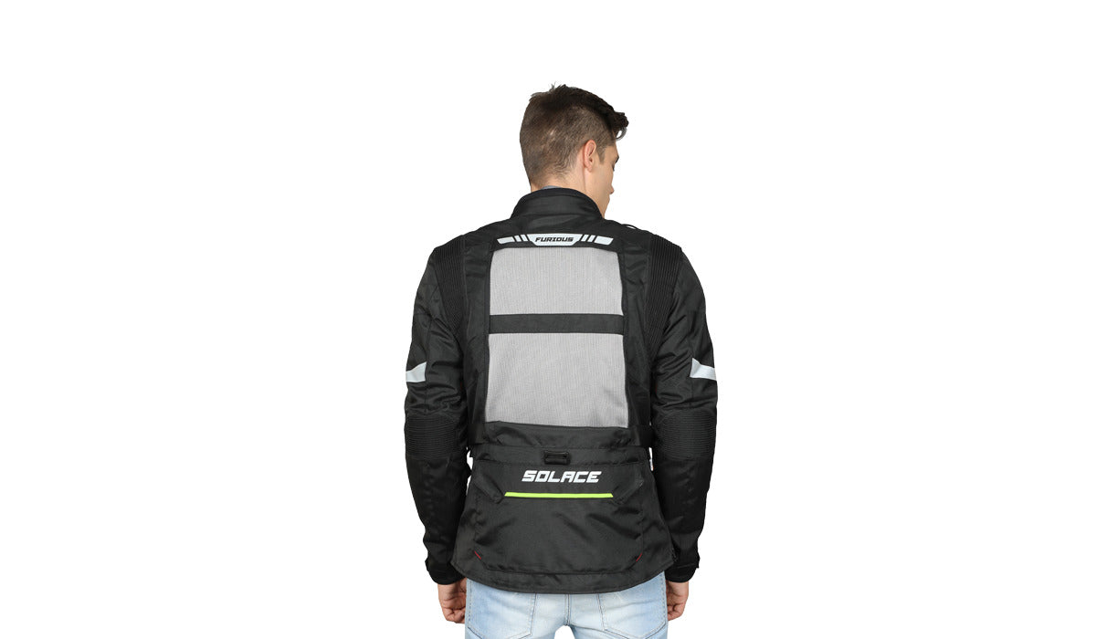 Buy Solace riding jacket at Riderz Planet
