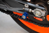 Aluminium Paddock Stand Bobbin Bolt M10, Red