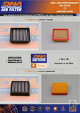 DNA Air Filter for Triumph Bonneville T & 900 Series