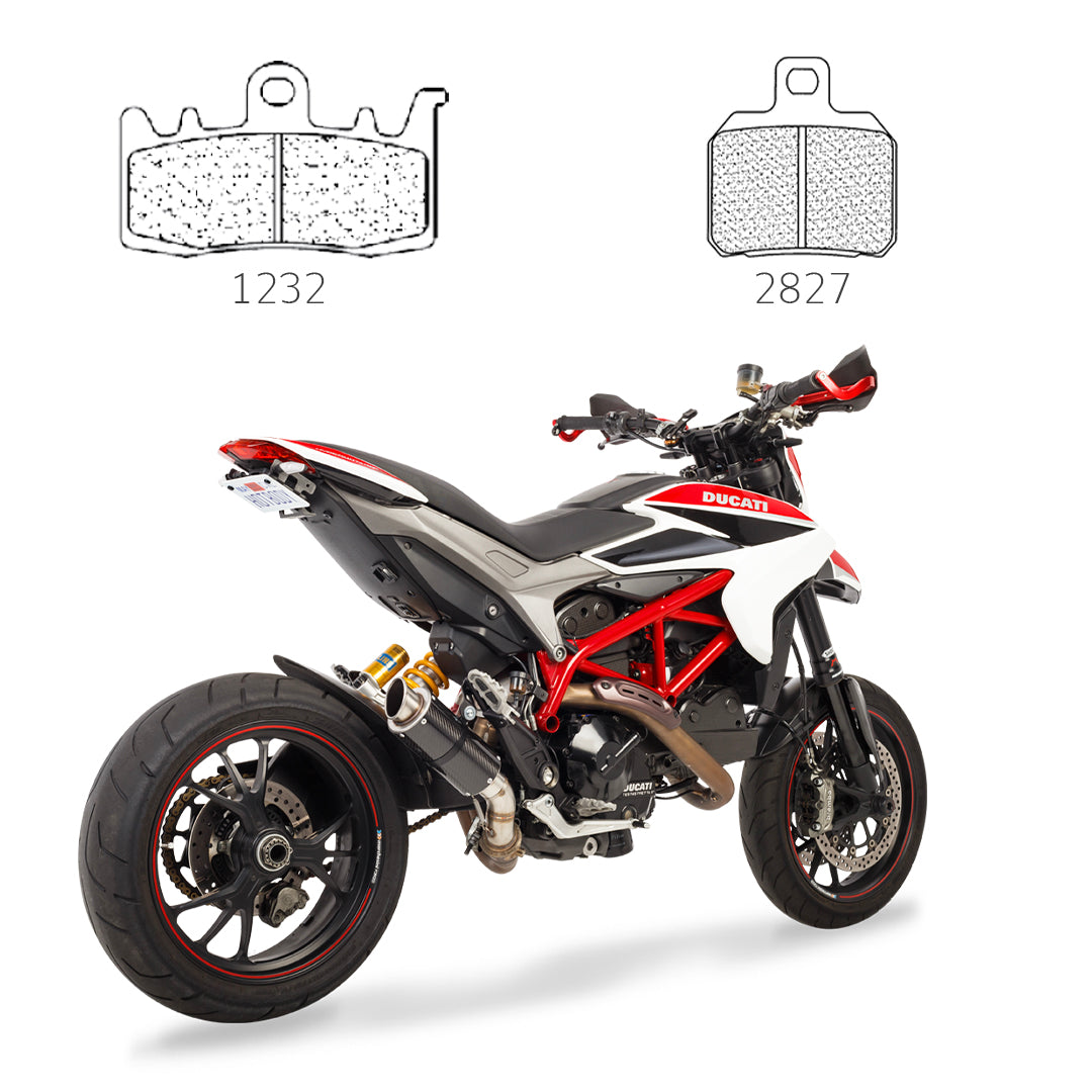 CL Brake Pads for Ducati Hypermotard 821 (2013-18)