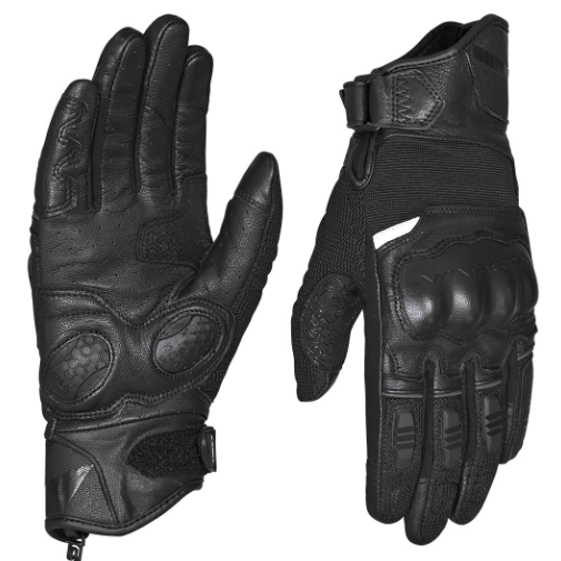 Buy Viaterra Holeshot V2 Black Gloves at Riderz Planet