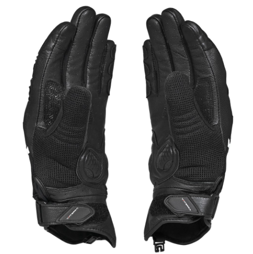 Buy Viaterra Holeshot V2 Black Gloves at Riderz Planet