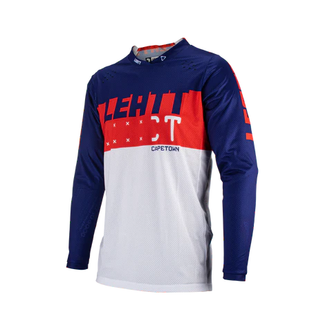 Buy leatt jersey moto lite royal at Riderz Planet