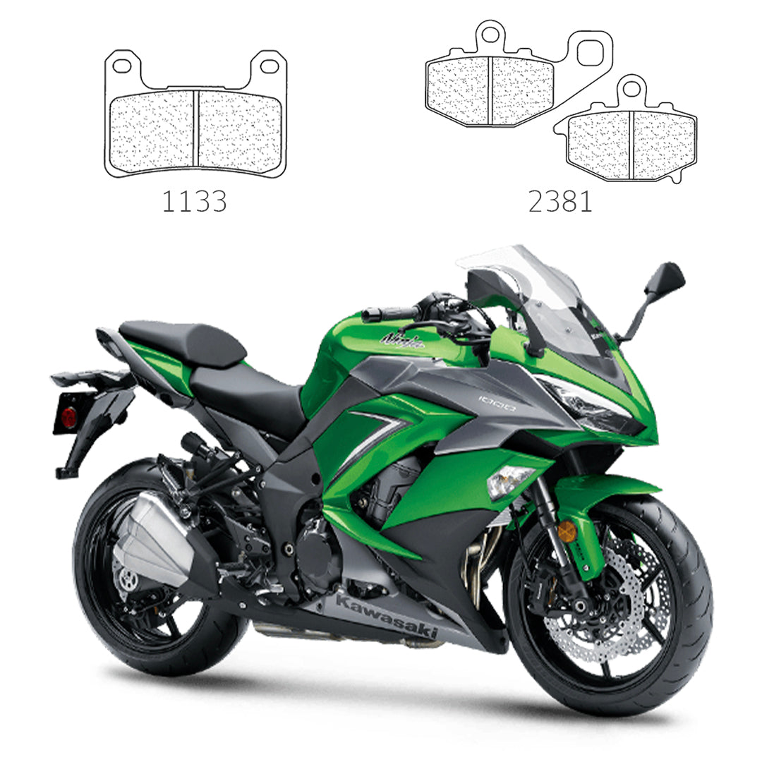 CL Brake Pads for Kawasaki Ninja 1000 (Upto 2019)