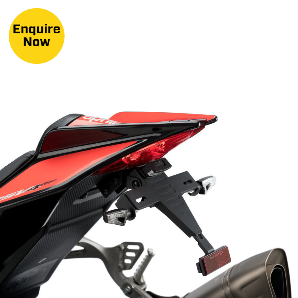 Buy Puig license plate holder for aprilia for Riderz Planet