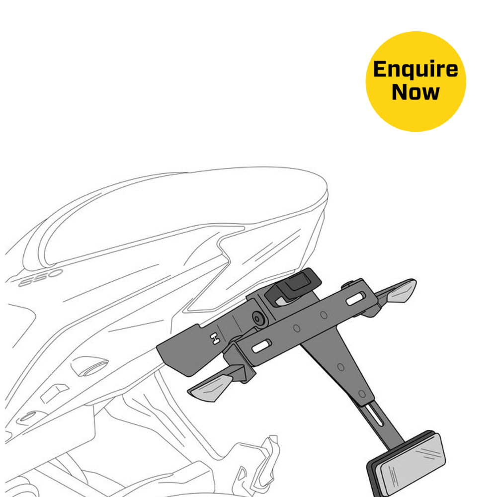 Buy Puig License plate holder for Honda at Riderz Planet
