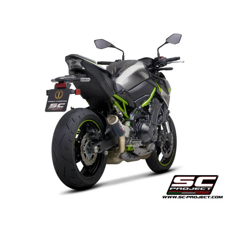 Sc Project Logo SC Project CR-T Carbon Fiber Exhaust - Kawasaki Ninja Z900 (2020 - 23 ...