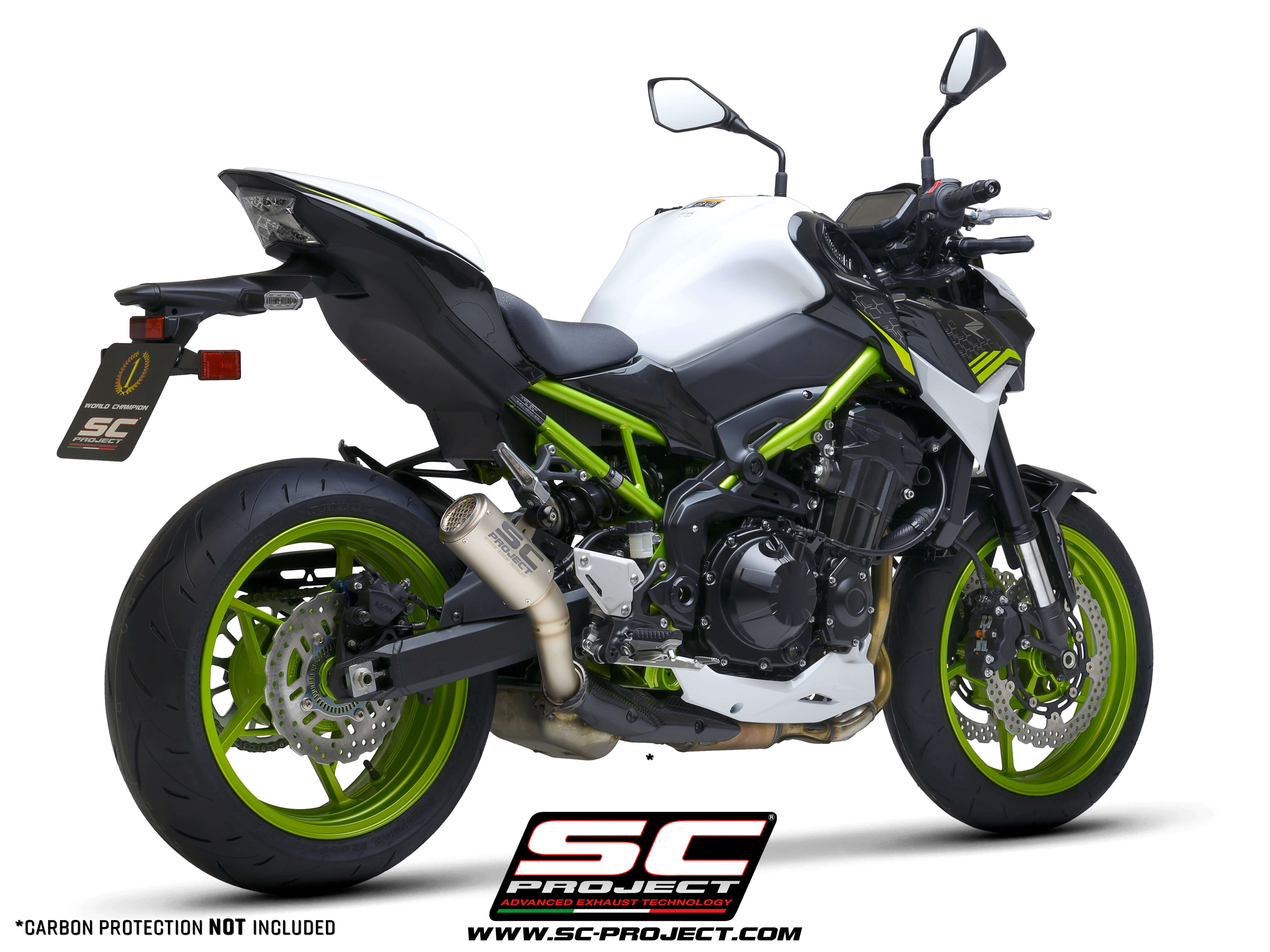 SC Project CR-T Titanium Exhaust For Kawasaki Z900