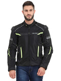 Solace Ramble Black Neon Riding Jacket