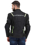 Solace Ramble Black Neon Riding Jacket
