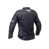 Moto Marshall Valor Air Black Red Riding Jacket