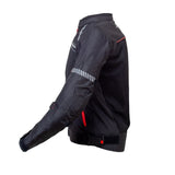 Moto Marshall Valor Air Black Red Riding Jacket