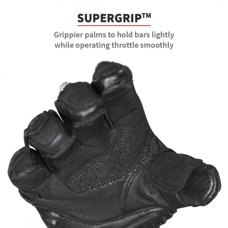 Buy Viaterra grid leather gloves at Riderz Planet