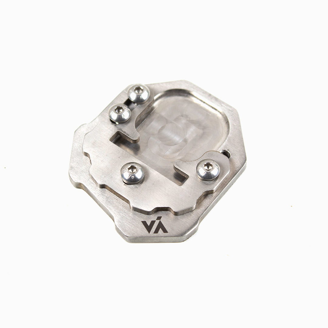 Buy Viaterra side stand shoe for himalayan at riderz planet
